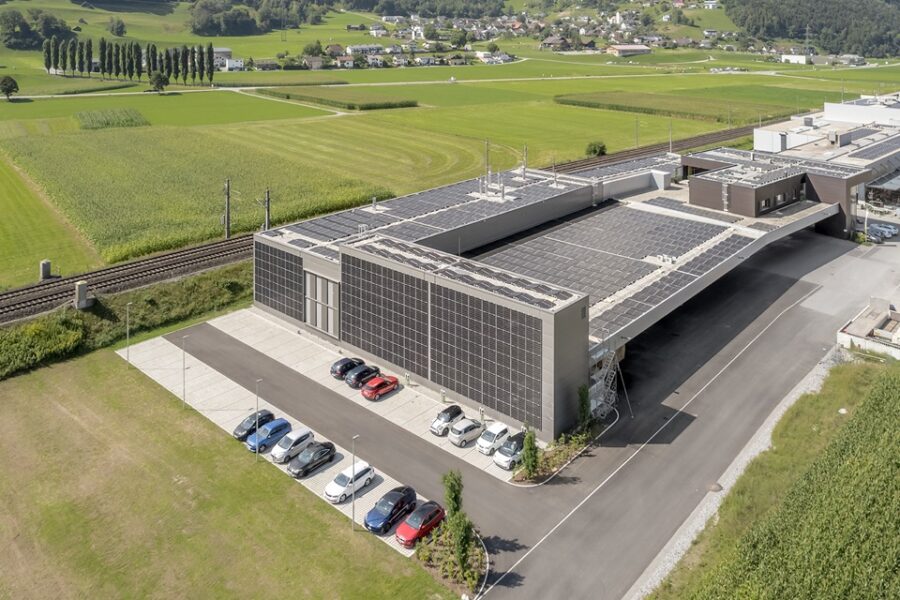 Reconstruction de l’installation de revêtement par poudre de l’entreprise Griesser.